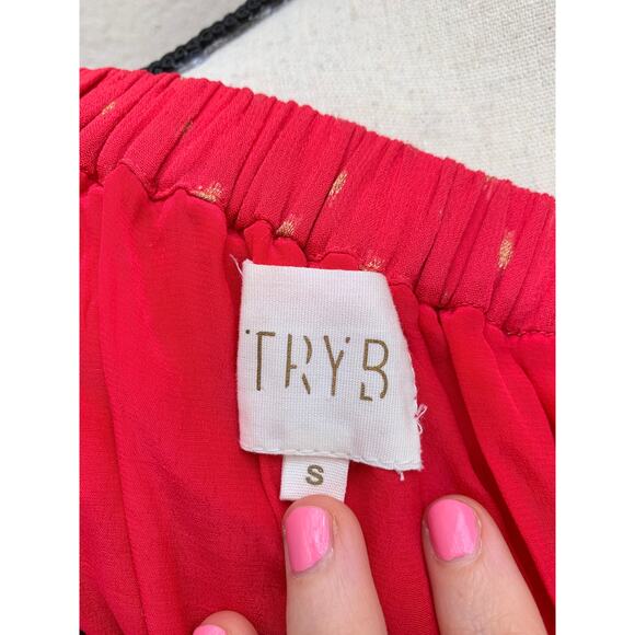 Anthropologie Tryb Andorra Off-Shoulder Mini Dress - Picture 9 of 11